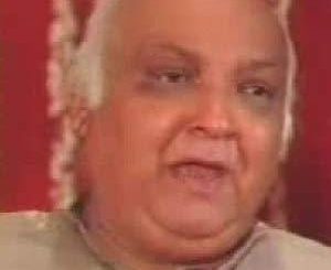 Bablu Prasad Sharma aka Shail Chaturvedi