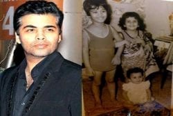 Karan Johar Childhood Photo