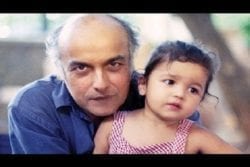 Alia Bhatt Childhood Photo