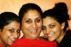 Saiyami Kher Family Photo