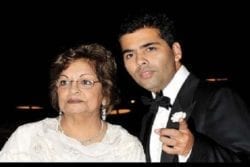Karan Johar Family Photo