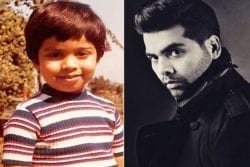 Karan Johar Childhood Photo