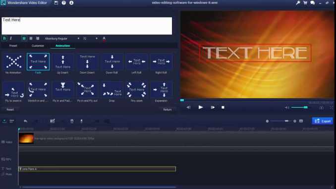 Easy Video Editing Software