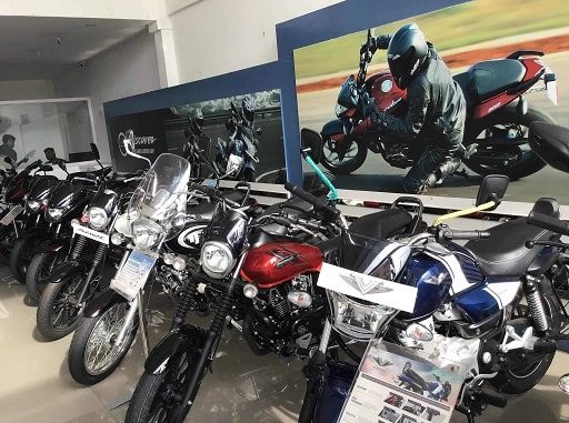 bajaj two wheelers dealership